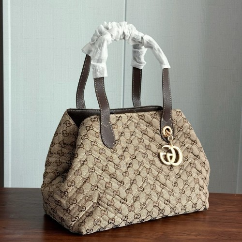 Split leather canvas bag ,4A ,size 30*23*18cm, no box, B80-233