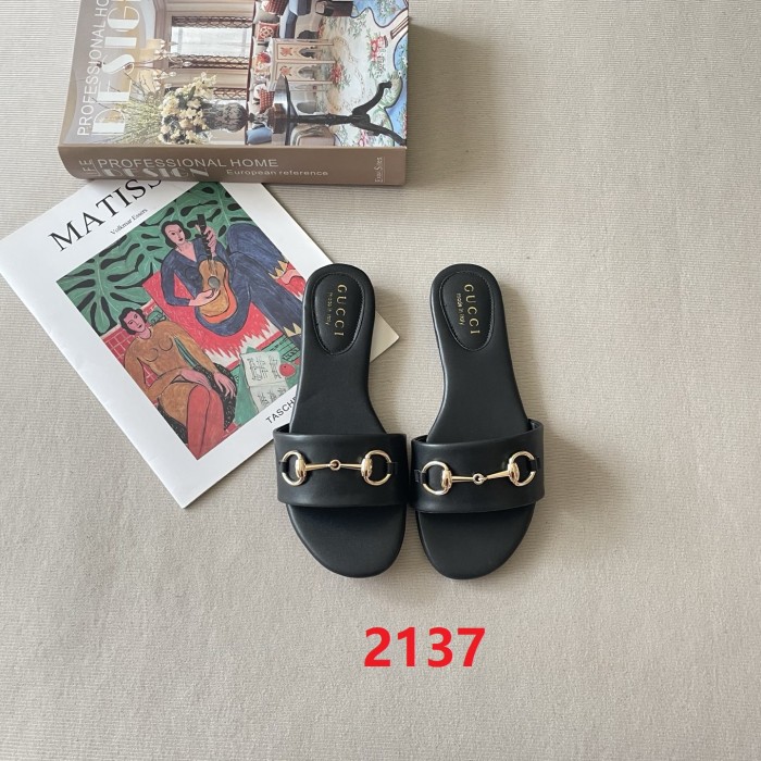Women's flat slippers shoes, size 35-42, SS50-2137