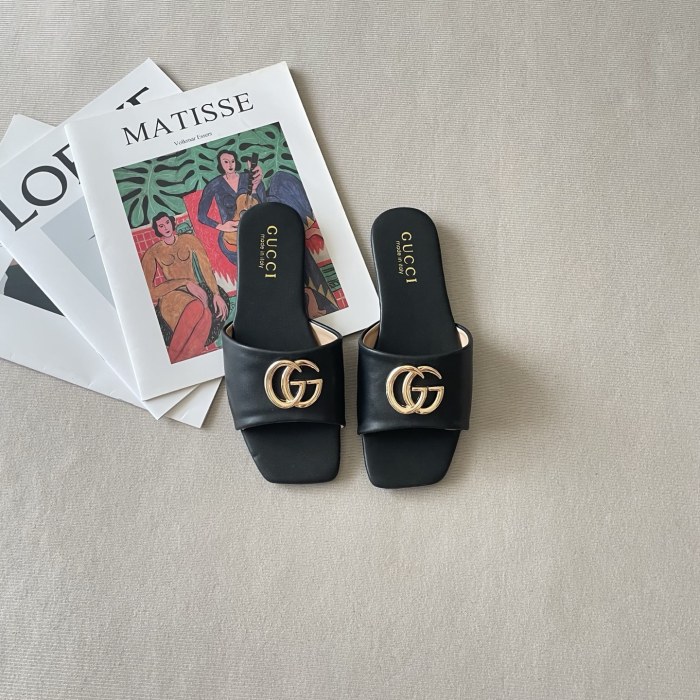 Women's flat slippers shoes, size 35-42, SS50-2143