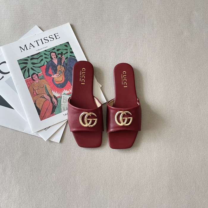 Women's flat slippers shoes, size 35-42, SS50-2149