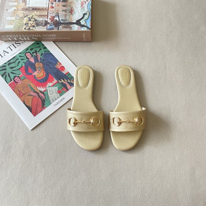 Women's flat slippers shoes, size 35-42, SS50-2136