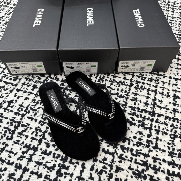 Women's flat slippers shoes, size 35-41, SS50-2163