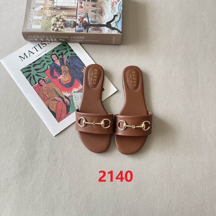 Women's flat slippers shoes, size 35-42, SS50-2140