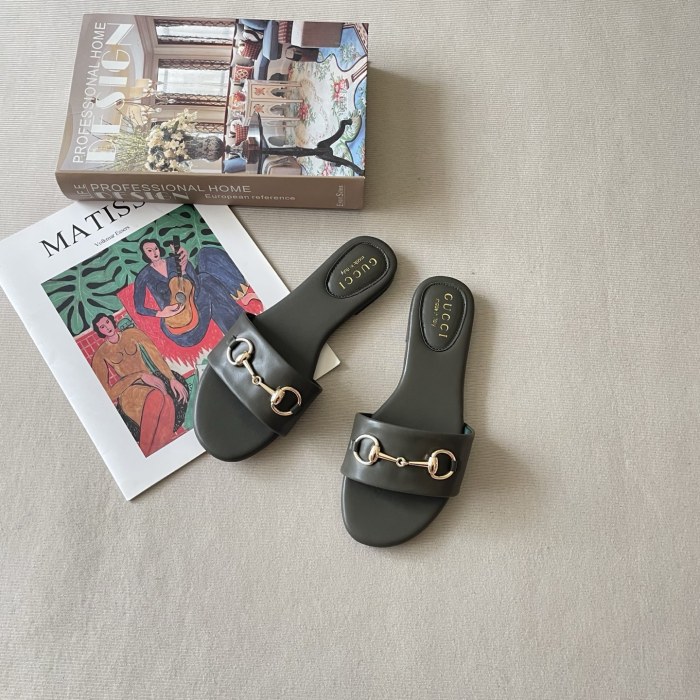 Women's flat slippers shoes, size 35-42, SS50-2142