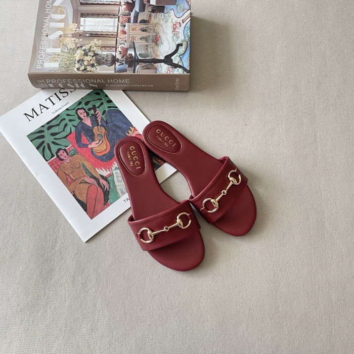 Women's flat slippers shoes, size 35-42, SS50-2138