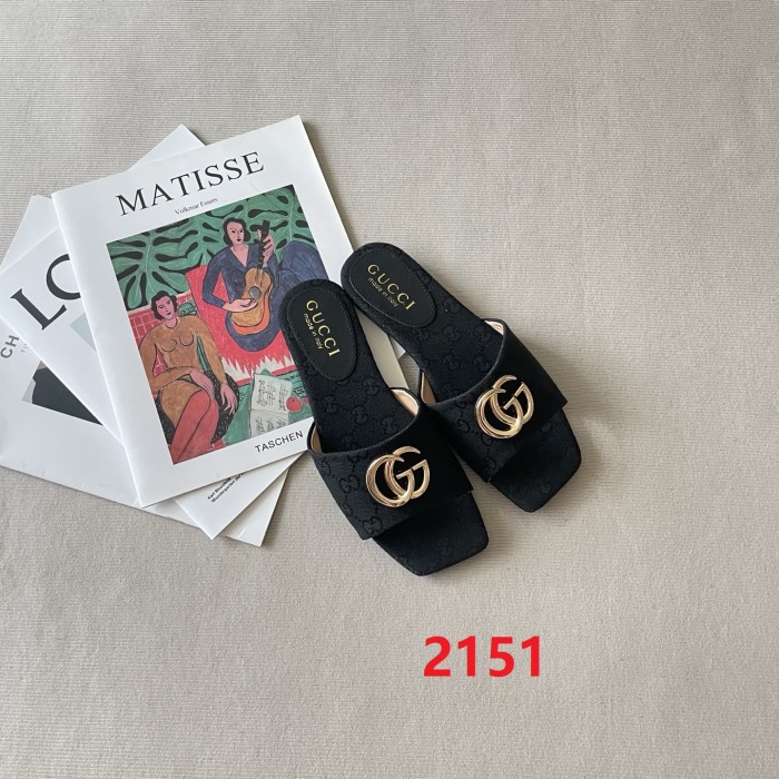 Women's flat slippers shoes, size 35-42, SS50-2151