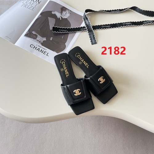 Women's flat slippers shoes, size 35-42, SS50-2182
