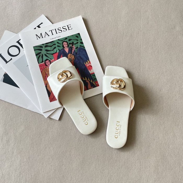 Women's flat slippers shoes, size 35-42, SS50-2144