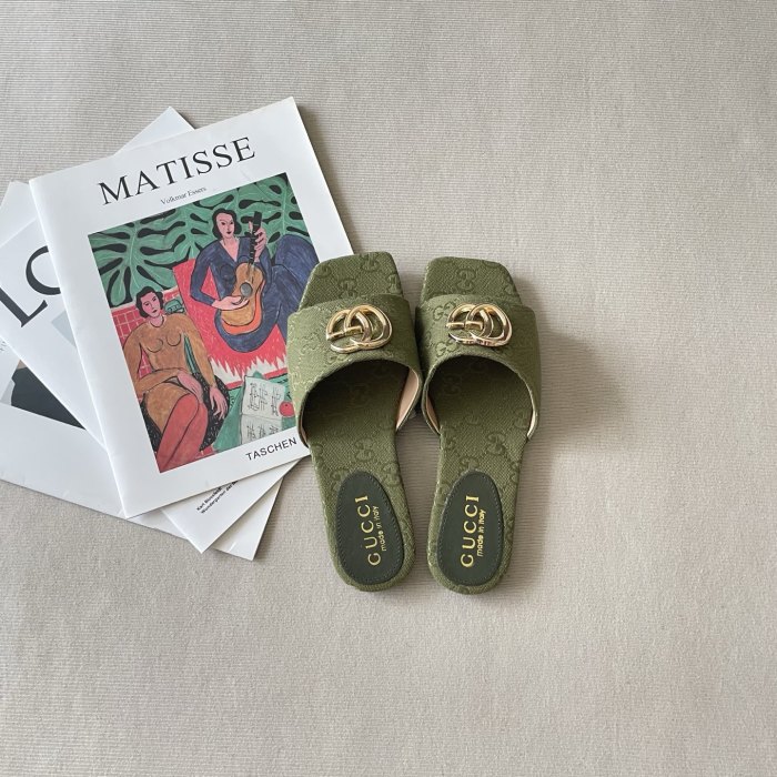 Women's flat slippers shoes, size 35-42, SS50-2153