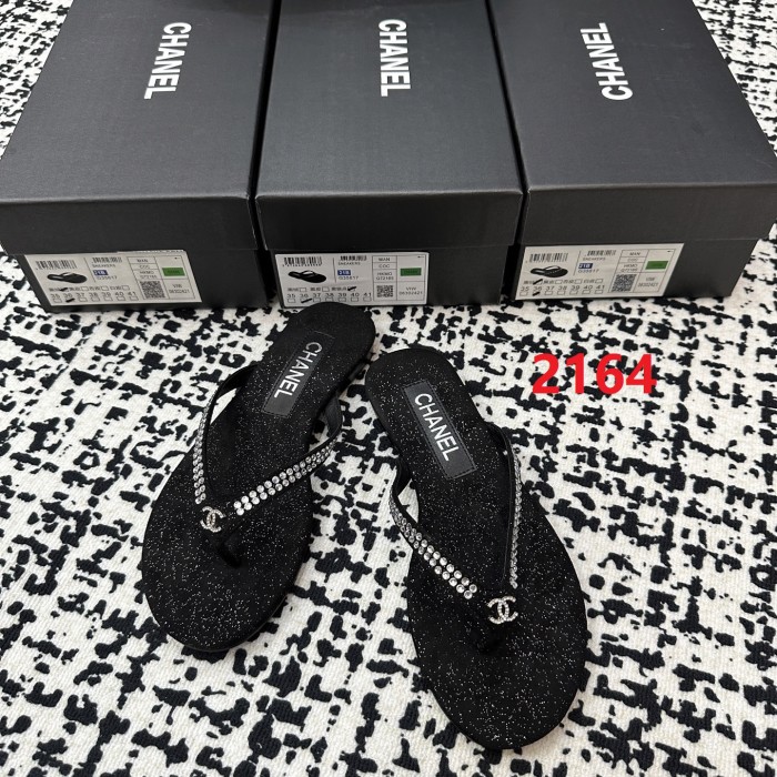 Women's flat slippers shoes, size 35-41, SS50-2164