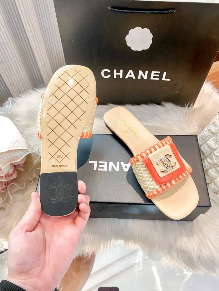 Women's flat slippers shoes, size 35-42, SS50-2166