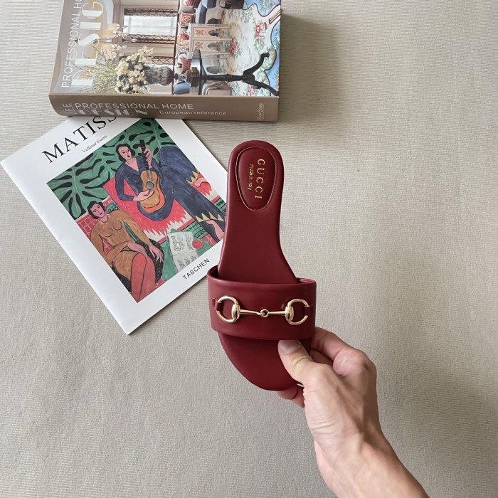 Women's flat slippers shoes, size 35-42, SS50-2138