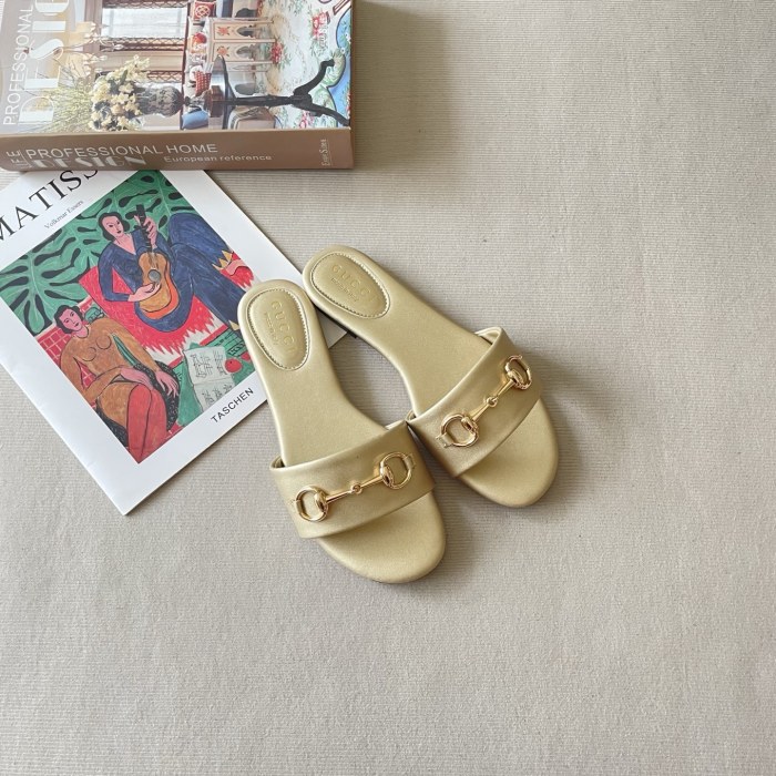 Women's flat slippers shoes, size 35-42, SS50-2136