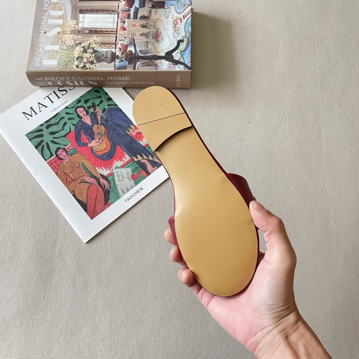 Women's flat slippers shoes, size 35-42, SS50-2138