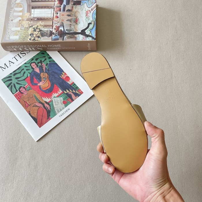 Women's flat slippers shoes, size 35-42, SS50-2136