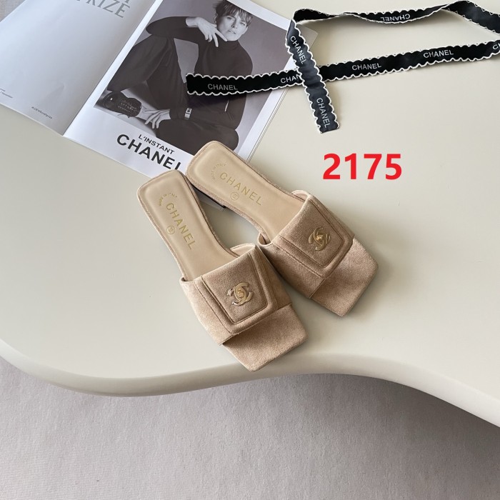 Women's flat slippers shoes, size 35-42, SS50-2175