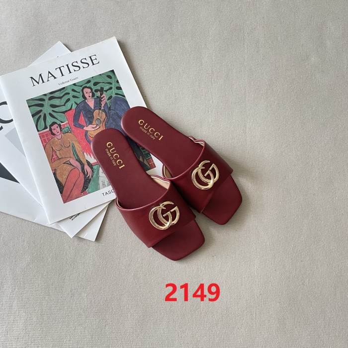 Women's flat slippers shoes, size 35-42, SS50-2149