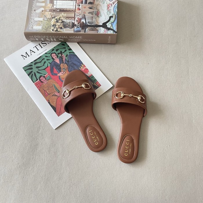 Women's flat slippers shoes, size 35-42, SS50-2140