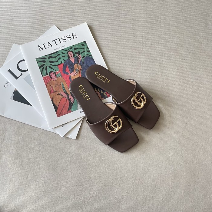 Women's flat slippers shoes, size 35-42, SS50-2148