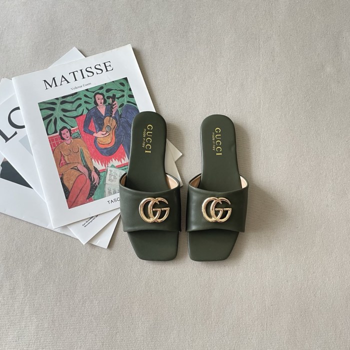 Women's flat slippers shoes, size 35-42, SS50-2150
