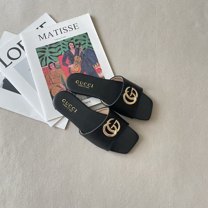 Women's flat slippers shoes, size 35-42, SS50-2143