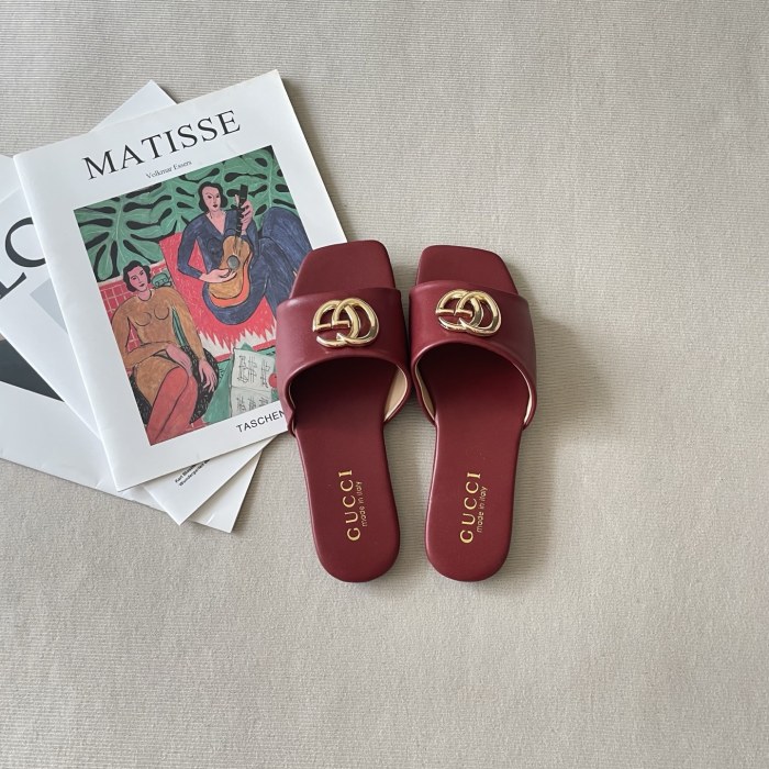 Women's flat slippers shoes, size 35-42, SS50-2149