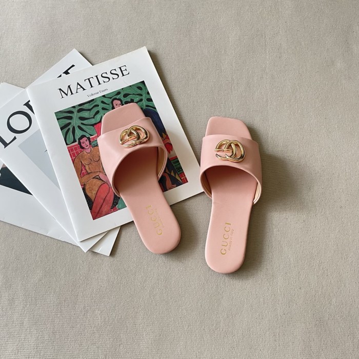 Women's flat slippers shoes, size 35-42, SS50-2145