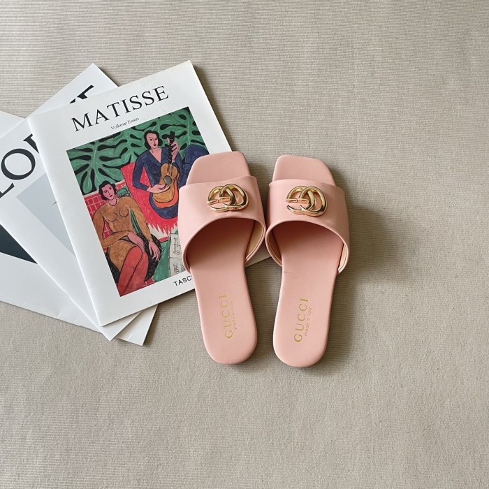 Women's flat slippers shoes, size 35-42, SS50-2145