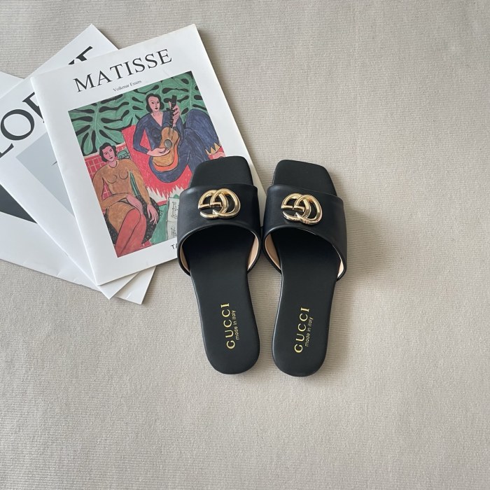 Women's flat slippers shoes, size 35-42, SS50-2143