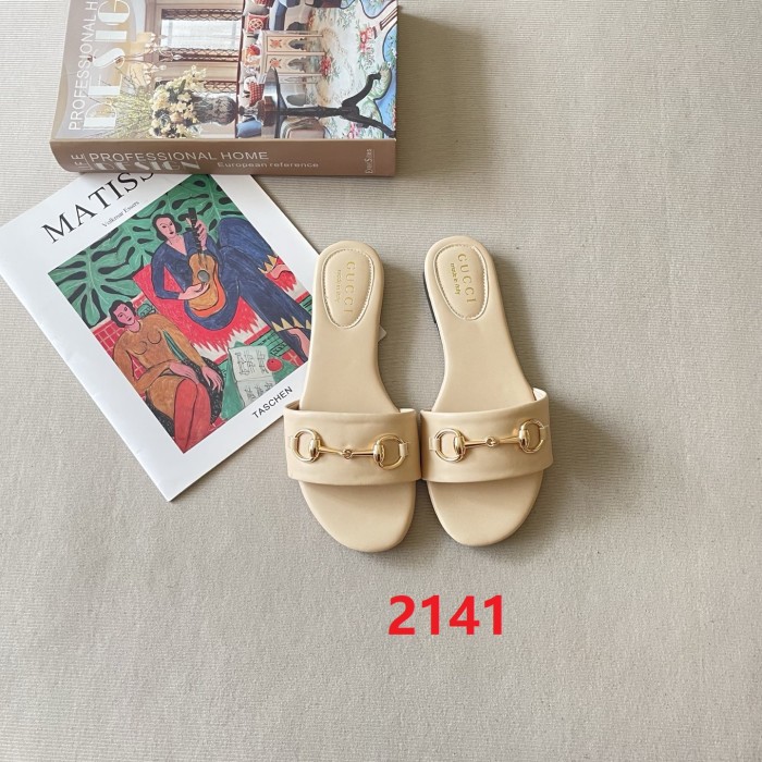 Women's flat slippers shoes, size 35-42, SS50-2141