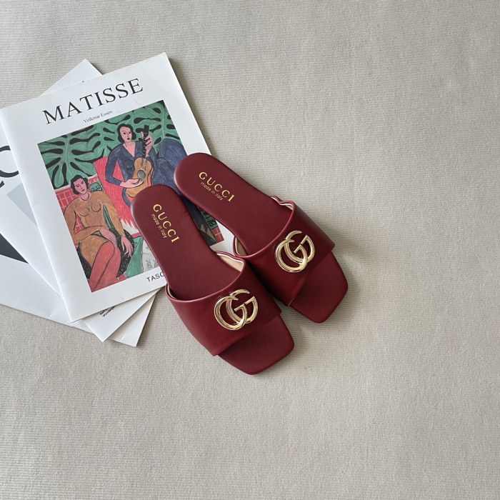 Women's flat slippers shoes, size 35-42, SS50-2149