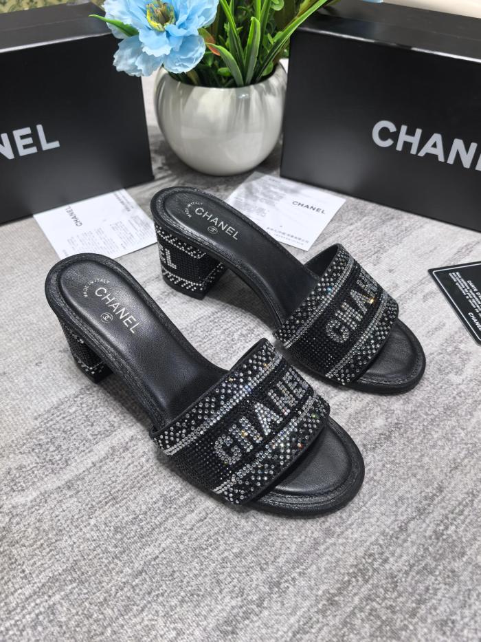 Women's heel slippers shoes, size 35-42, SS50-2198
