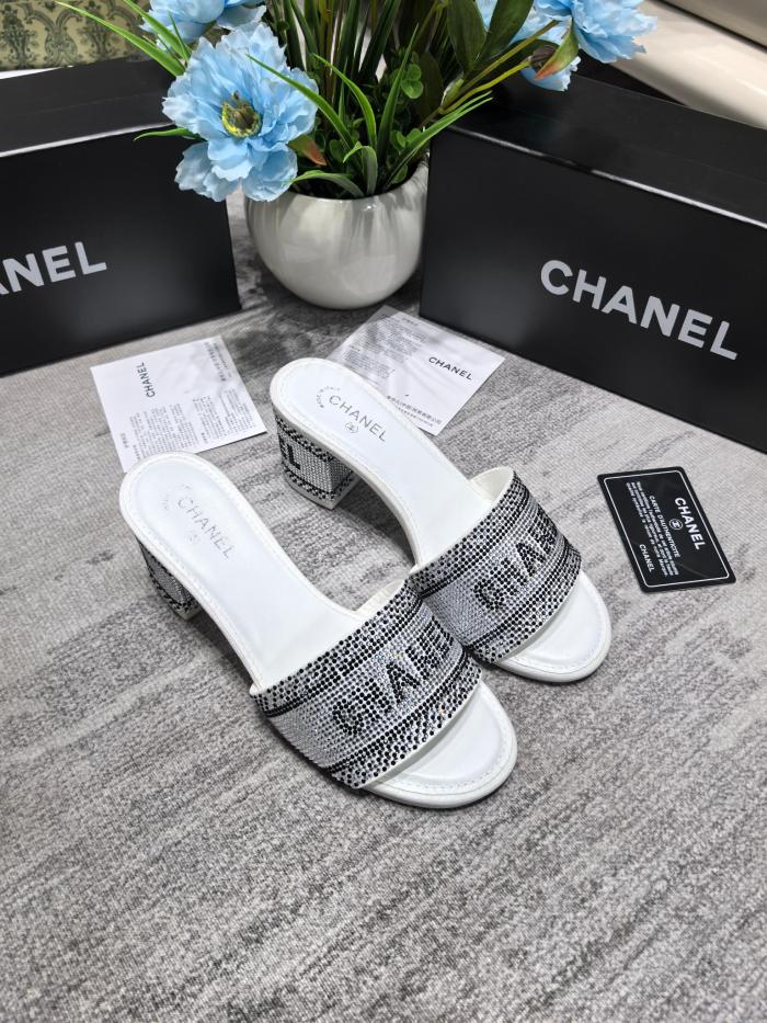 Women's heel slippers shoes, size 35-42, SS50-2199