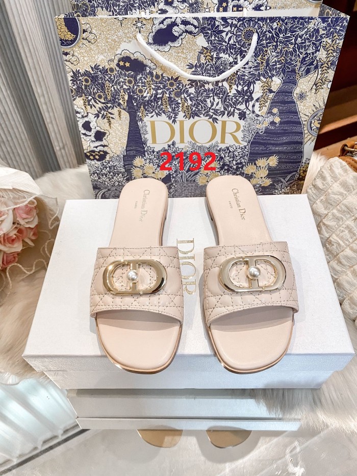 Women's flat slippers shoes, size 35-42, SS50-2192-2193