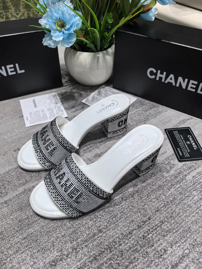 Women's heel slippers shoes, size 35-42, SS50-2199