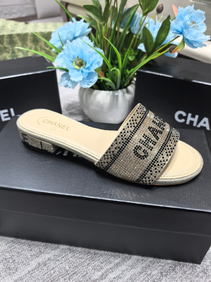 Women's heel slippers shoes, size 35-42, SS50-2203