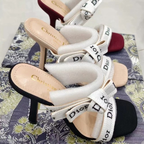 Women's heel slippers shoes, heel 8.5cm, size 35-40, SS50-421