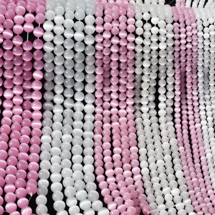 DIY Handmade Bead Bracelet with Opal Beads, Necklace for Automotive Accessories, Natural Stone Bead Jewelry Production