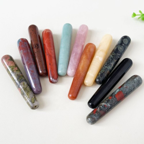 Hot-selling natural jade crystal Yoni women's healing massage sticks