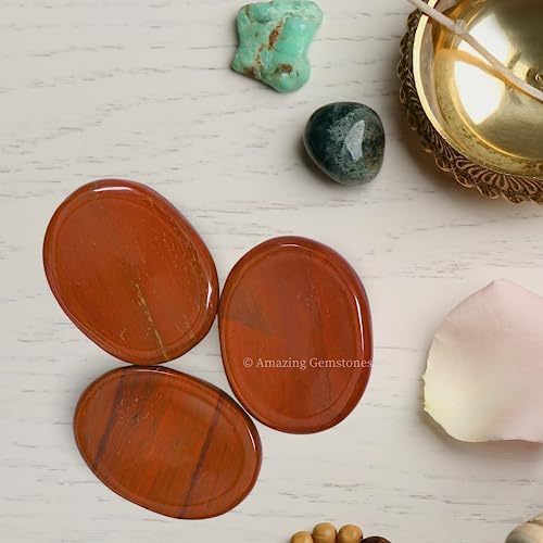 Green Jade Aventurine Worry Stone Crystals and Healing Stones - Worry Stones for Stress Relief Gifts - Piedra Crystal Fidget for Meditation - Unique Stocking Stuffers and Birthday Gifts for Women, Men