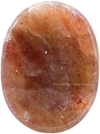 Green Jade Aventurine Worry Stone Crystals and Healing Stones - Worry Stones for Stress Relief Gifts - Piedra Crystal Fidget for Meditation - Unique Stocking Stuffers and Birthday Gifts for Women, Men