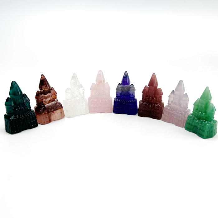 Professional manufacturer of crystal handicrafts, hand-carved natural crystal, crystal castle gifts