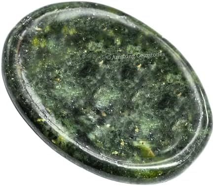 Green Jade Aventurine Worry Stone Crystals and Healing Stones - Worry Stones for Stress Relief Gifts - Piedra Crystal Fidget for Meditation - Unique Stocking Stuffers and Birthday Gifts for Women, Men