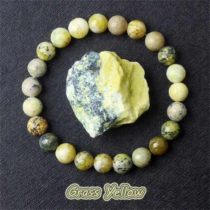 Brand-new creative colored natural mineral crystal bracelet, featuring crystal and pearl stone charm as a fashionable jewelry gift for both men and women