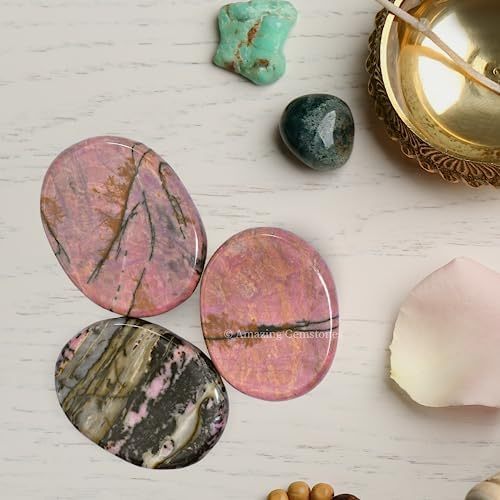 Green Jade Aventurine Worry Stone Crystals and Healing Stones - Worry Stones for Stress Relief Gifts - Piedra Crystal Fidget for Meditation - Unique Stocking Stuffers and Birthday Gifts for Women, Men