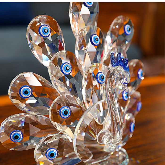 Wholesale crystal carving handicrafts, crystal birds, parrots, healing crystal stone decorations