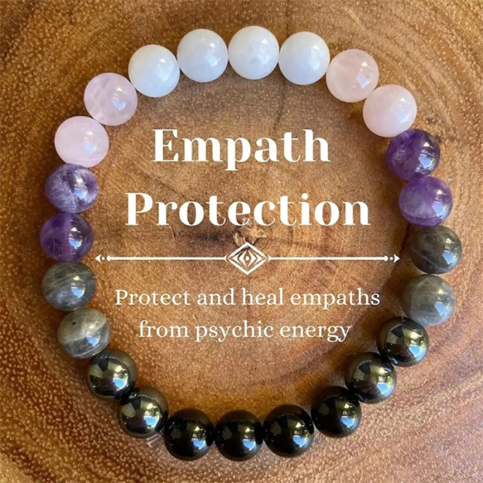 Natural stone, quartz, healing crystal, elastic beaded bracelets, wealth, money, jewelry, men's and women's gifts