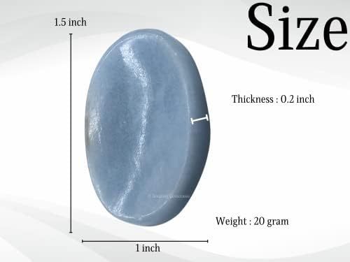 Green Jade Aventurine Worry Stone Crystals and Healing Stones - Worry Stones for Stress Relief Gifts - Piedra Crystal Fidget for Meditation - Unique Stocking Stuffers and Birthday Gifts for Women, Men