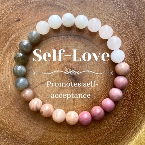 Couple gifts: Natural stone handcrafted beaded bracelets, healing crystal moonstone powder quartz bracelets, good luck jewelry gifts