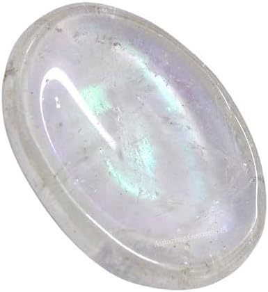 Green Jade Aventurine Worry Stone Crystals and Healing Stones - Worry Stones for Stress Relief Gifts - Piedra Crystal Fidget for Meditation - Unique Stocking Stuffers and Birthday Gifts for Women, Men